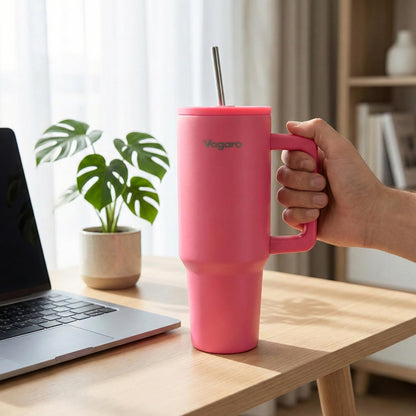 Vagaro Flow Tumbler - 1200ml Hot Pink