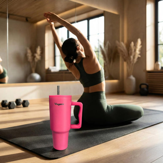 Vagaro Flow Tumbler - 1200ml Hot Pink